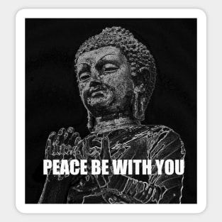 Peace be with You Sticker